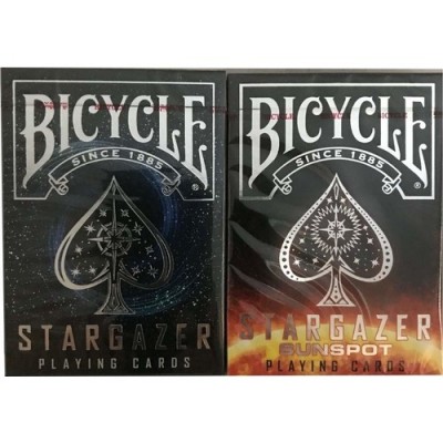 Bicycle Stargazer ve Stargazer Sunspot Koleksiyonluk İskambil Kartı Oyun Kağıdı Kartları Destesi