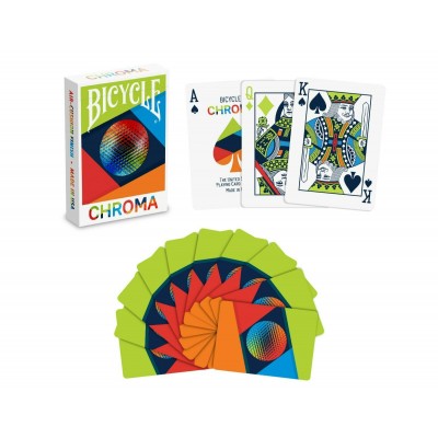 Bicycle Chroma Premium Koleksiyonluk Cardistry Kartı Iskambil Oyun Kağıdı Kartları Destesi