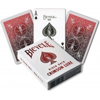 Bicycle Luxe Crimson Kart Koleksiyonluk İskambil Kartı Oyun Kağıdı Kartları Destesi