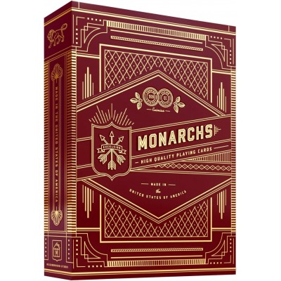 Theory11 Monarch Red Kırmızı Oyun Kağıdı Kartı Kartları Destesi Koleksiyonluk