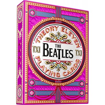 Theory11 The Beatles Pink Oyun Kağıdı Kartı Kartları Destesi Koleksiyonluk