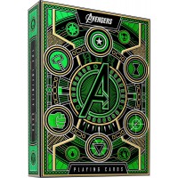 Theory11 Marvel Avengers Green Infinity Saga Oyun Kağıdı Kartı Kartları Destesi Koleksiyonluk Yesil