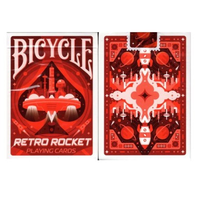 Bicycle Retro Rocket Oyun Kağıdı Kartı Limited Edition iskambil Kartları Destesi