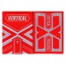 TWPCC Vertical Red Cardistry Oyun Kağıdı Limited Edition iskambil Kartları Destesi