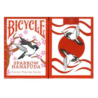 Bicycle Sparrow Hanafuda Premium Oyun Kağıdı Kartı iskambil Kartları Destesi