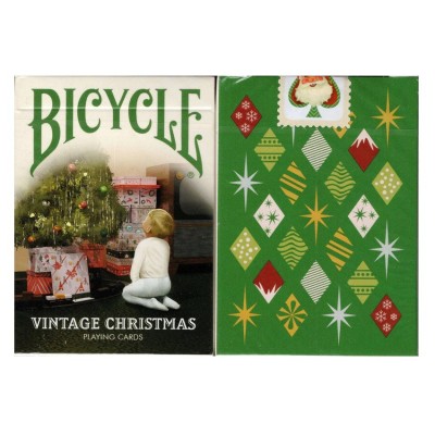 Bicycle Vintage Christmas Oyun Kağıdı Limited Edition Koleksiyonluk iskambil Kartları Destesi