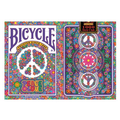 Bicycle Peace & Love Oyun Kağıdı Limited Edition Koleksiyonluk iskambil Kartları