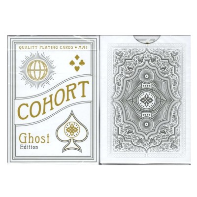 Cartamundi Cohort White Ghost Marked Oyun Kağıdı Koleksiyonluk iskambil Kartları