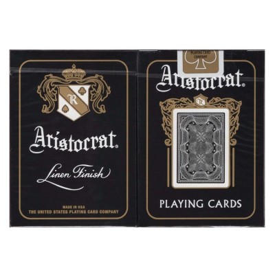 Bicycle Aristocrat 727 Bank Note Cards Black Siyah Oyun Kağıdı iskambil Kartları