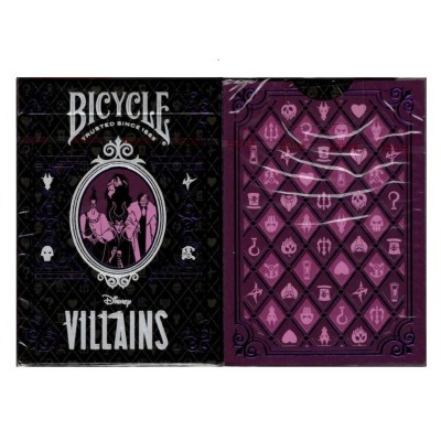 Bicycle Disney Villains (Purple) Oyun Kağıdı iskambil Kartları
