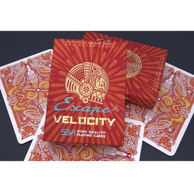 Cartamundi Escape Velocity Red Premium Oyun Kağıdı iskambil Kartları