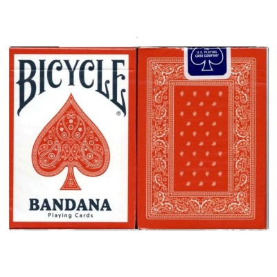 Bicycle Bandana Red Oyun Kağıdı iskambil Kartları
