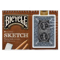 Bicycle Sketch (Artist Series) Glided Oyun Kağıdı iskambil Kartları