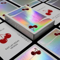 Cherry Casino Sands Mirage Holographic Oyun Kağıdı Limited Edition iskambil Kartları Destesi