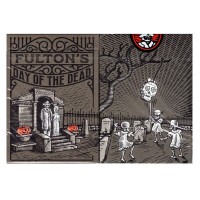 Bicycle Fulton's Day of Dead Oyun Kağıdı Limited Edition USPCC Koleksiyonluk iskambil Kartları