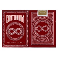 Bicycle Continuum Burgundy Oyun Kağıdı Limited Edition USPCC Koleksiyonluk iskambil Kartları 