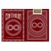 Bicycle Continuum Burgundy Oyun Kağıdı Limited Edition USPCC Koleksiyonluk iskambil Kartları 