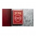 Bicycle Continuum Burgundy Oyun Kağıdı Limited Edition USPCC Koleksiyonluk iskambil Kartları 