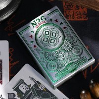 COIPIX (Green) Premium Oyun Kağıdı iskambil Kartları Destesi