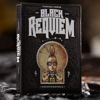 Cartamundi Black Requiem Counterspell Premium Oyun Kağıdı Limited Edition iskambil Kartları