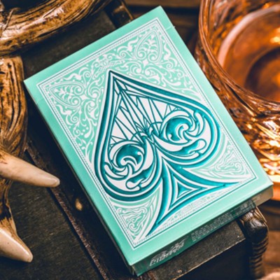 King Star Sanctuary Cyan Premium Oyun Kağıdı Limited Edition Koleksiyonluk iskambil Kartları