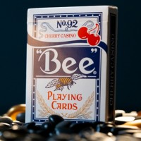Bicycle Limited Bee X Cherry Casino Mavi (Blue) Premium Oyun Kağıdı iskambil Kartları Destesi