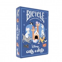 Bicycle Disney Cats and Dogs Premium Oyun Kağıdı iskambil Kartları Destesi