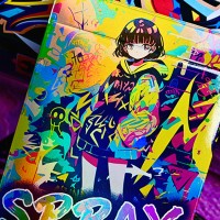 King Star Graffiti Girl Shinjuku Spray Girls V2 Premium Oyun Kağıdı iskambil Kartları Destesi