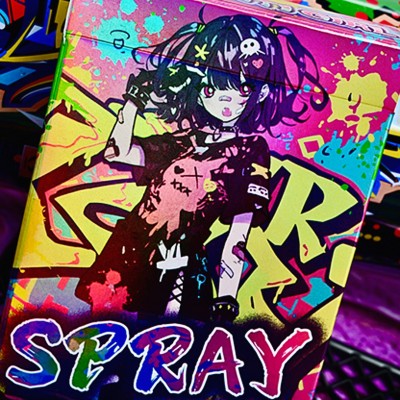 King Star Graffiti Girls Shinjuku Spray Girls V1 Premium Oyun Kağıdı iskambil Kartları Destesi