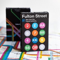 Bicycle Fulton Street Mta Black Edition Premium Oyun Kağıdı iskambil Kartları Destesi