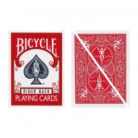Bicycle Split Pop Eyed Popper Deck (Red) Kırmızı Hileli Oyun Kağıdı iskambil Kartları Destesi