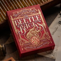 Cartamundi The Beetle Backs (Crimson Edition) Premium Oyun Kağıdı iskambil Kartları Destesi