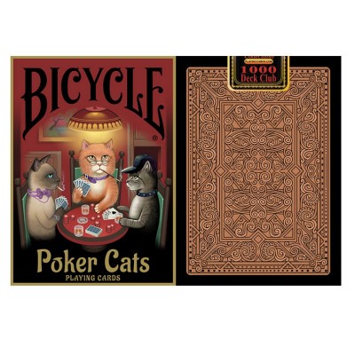 Bicycle Poker Cats Premium Oyun Kağıdı iskambil Kartları Destesi