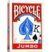 Bicycle Jumbo Index Kırmızı Oyun Kağıdı iskambil Kartları Destesi