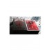 Bicycle Rider Back Crimson Luxe Foil Back Metalluxe Kırmızı Oyun Kağıdı iskambil Kartları Destesi