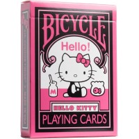 Bicycle Hello Kitty Black & Pink Premium Oyun Kağıdı Koleksiyonluk iskambil Kartları Destesi