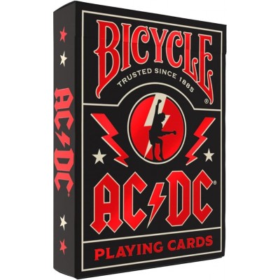 Bicycle AC/DC Premium Oyun Kağıdı Koleksiyonluk iskambil Kartları Destesi