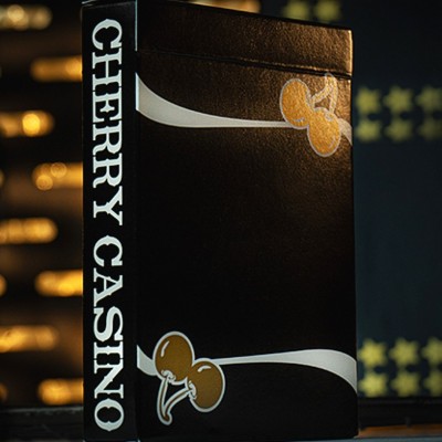 Bicycle Cherry Casino (Monte Carlo Black and Gold) Premium Oyun Kağıdı iskambil Kartları Destesi
