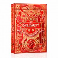 Bicycle Solidarity (Loving Red) Riffle Shuffle Oyun Kağıdı Limited Edition iskambil Kartları Destesi