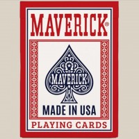 Bicycle Maverick (Red) Kırmızı Premium Oyun Kağıdı iskambil Kartları Destesi