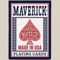 Bicycle Maverick (Blue) Mavi Premium Oyun Kağıdı iskambil Kartları Destesi