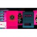 Fulton's Arcade Tron Edition Pink and Blue Foil Premium Oyun Kağıdı iskambil Kartları Destesi