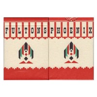Ace Fulton's Phoenix Casino Red Oyun Kağıdı Limited Edition Koleksiyonluk iskambil Kartları Destesi