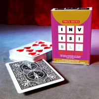 Bicycle invisible Deck Black Görünmez Deste Siyah Oyun Kağıdı Koleksiyonluk iskambil Kartları