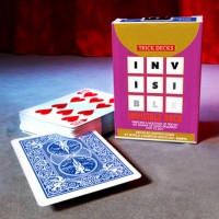 Bicycle invisible Deck Blue Görünmez Deste Mavi Oyun Kağıdı Koleksiyonluk iskambil Kartları