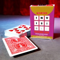 Bicycle invisible Deck Red Görünmez Deste Kırmızı Oyun Kağıdı Koleksiyonluk iskambil Kartları