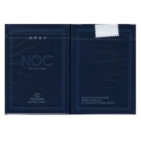 Bicycle USPCC NOC Pro Navy Blue Marked Oyun Kağıdı Kartı Kartları Destesi Koleksiyonluk