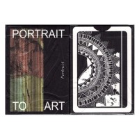 Portrait To Art Premium Cardistry Oyun Kağıdı Koleksiyonluk iskambil Kartları 