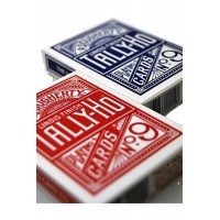 Tally-Ho Circle Back Kart 2 Deste Mavi Kırmızı İskambil Kartı Oyun Kağıdı Kartları