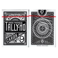 Tally-Ho Signature Black Siyah Circle Back Oyun Kağıdı Kartı iskambil Kartları